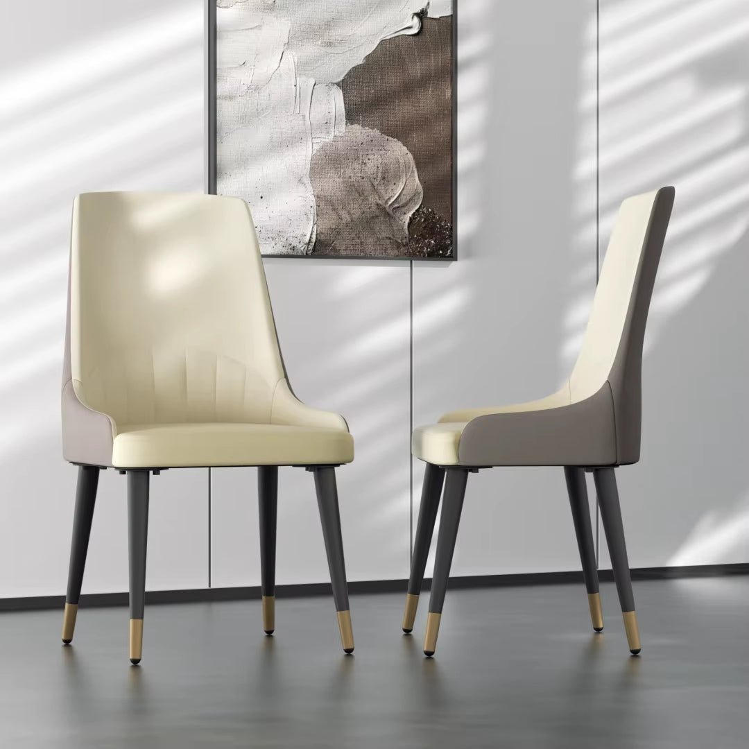 PU Leather Armchairs for Kitchen & Dining Room